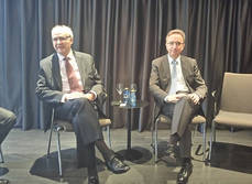Puñet y Aires, durante el evento. Puñet y Aires, durante el evento.