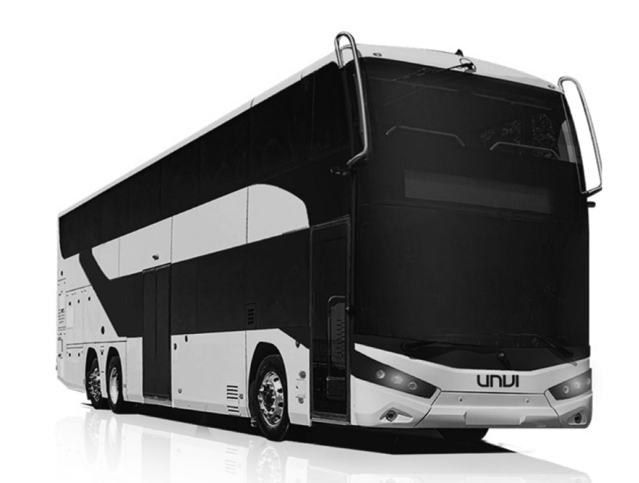 Tipo: Doble piso interurbano
Longitud: 13 / 14 / 15 metros
Altura: desde 3,9 hasta 4,2 metros.
Chasis: MAN / Scania / BYD.
Capacidad: hasta 100 pasajeros.
Versiones: Clase II ó Clase III. Eléctrico, bioGNC y Euro 6 con uso de HVO.