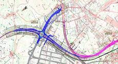 Fomento licita las obras del enlace Orbital de Santiago de Compostela