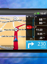 TomTom ofrece una navegación de tráfico precisa.