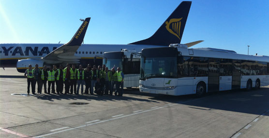 Solaris Bus Ibérica entrega un Urbino 15 adicional a Air Rail para dar servicio en el aeropuerto de Bilbao