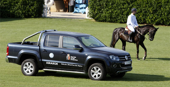 El Amarok en el Real Club de Polo de Barcelona.