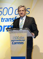 Presidente del Grupo Correos, Javier Cuesta Nuin.