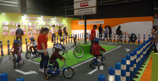 EMT Valencia participa en Expojove con un ‘stand’ interactivo con el que fomentar la movilidad sostenible 