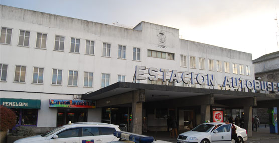 La estación de autobuses de Lugo.