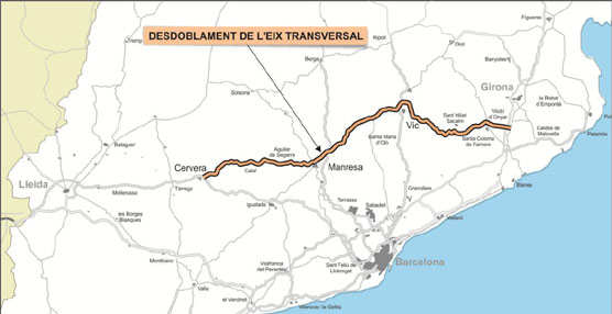 La Generalitat catalana pone en servicio el desdoblamiento del Eje Transversal de la comunidad