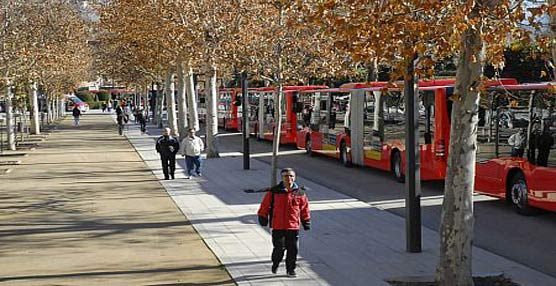 Los nuevos vehículos que se incorporan a la flota de autobuses de Granada.