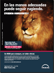 Cartel promocional de la última campaña de MAN.