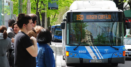 La EMT de Madrid convoca paros parciales para hoy miércoles 23 de enero, de 07  a 09 horas y de 19 a 21 horas