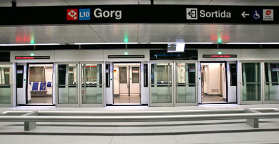 Estación de Metro de Barcelona.