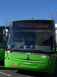 Autobús de Interbus.