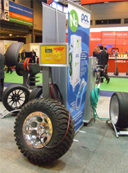 Stand durante la pasada edición de Motortech Automechanika Ibérica.