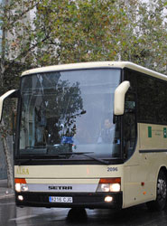 Autobus del Consorcio de Transporte Metropolitano de Almería.