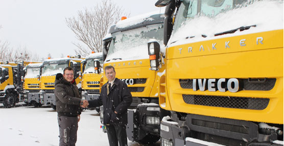 Iveco proveerá a los aeropuertos turcos con camiones Trakker para el deshielo de las pistas