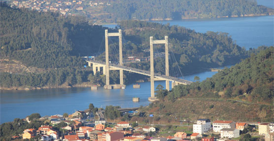 Un tramo de la autopista AP-9 que une Vigo con Pontevedra.