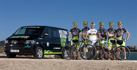 Volkswagen Vehículos Comerciales continuará encargándose del desplazamiento del equipo MERIDA de mountain bike