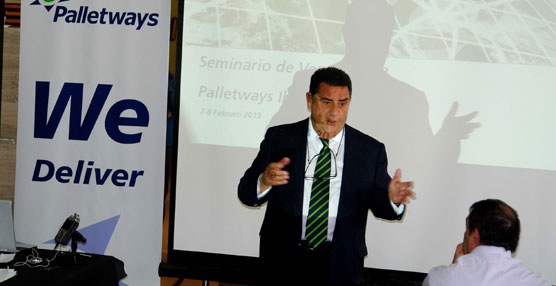 Ponencia del seminario anual de ventas de Palletways.