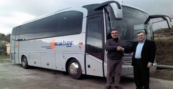 La empresa catalana Maher Canet, S.L. adquiere un autocar Tourino de Mercedes-Benz para su flota