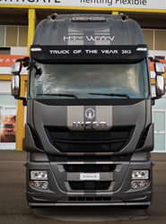 El Stralis Hi-Way ha sido una de las estrellas del stand de Iveco en Verona.