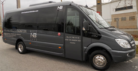 El hotel Nuevo Boston de Madrid pone en funcionamiento una unidad Corvi Long de Car-bus.net recién adquirida