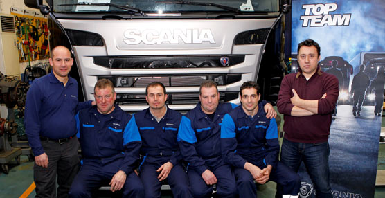 Scania organiza la competición TopTeam como apuesta por la formación de los técnicos de su red de servicio