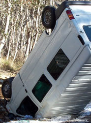 El número de muertos en carretera registró en 2012 un descenso de un 9%.