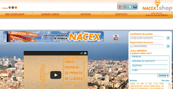 Nacex aumenta un 2,7% sus expediciones en 2012, y obtiene una facturación de 216 millones de euros