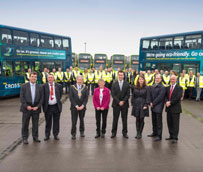 Arriva North West recibe 44 autobuses Volvo híbrido en el  mayor pedido de este tipo en las afueras de Londres