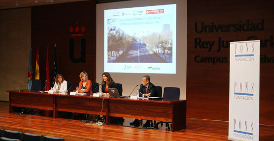 La Universidad Rey Juan Carlos organiza una jornada sobre seguridad vial para cerca de 300 estudiantes