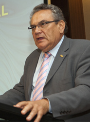 Presidente de Conetrans y del Comité Nacional, Ovidio de la Roza. 