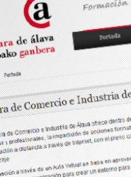 El curso está organizado por la Cámara de Comercio de Álava.