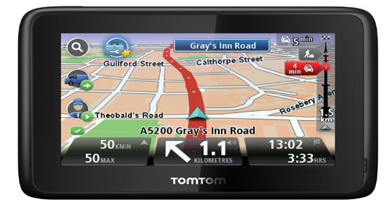 La solución TomTom PRO que la compañía ha instalado en sus vehículos.