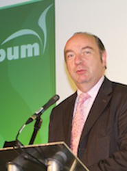 Norman Baker, ministro de Transportes de Reino Unido.