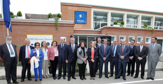 
Pastor y Tajani inauguran el Centro de Servicios Galileo &lsquo;Loyola de Palacio&rsquo; en las instalaciones del INTA
