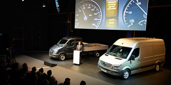 Mercedes-Benz presenta su nueva Sprinter, más eficiente, más ecológica y adaptada a la norma Euro 6