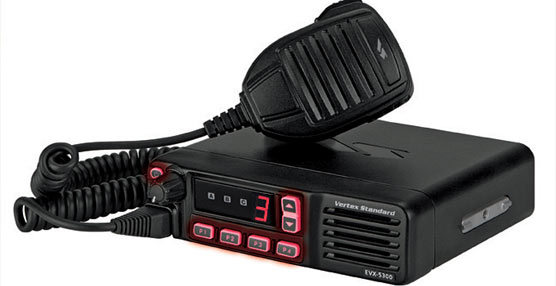 La radio móvil EVX-5300.