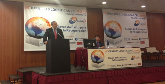 El presidente de Puertos del Estado, José Llorca, durante su intervención en las 35ª Jornadas Logísticas del CEL.