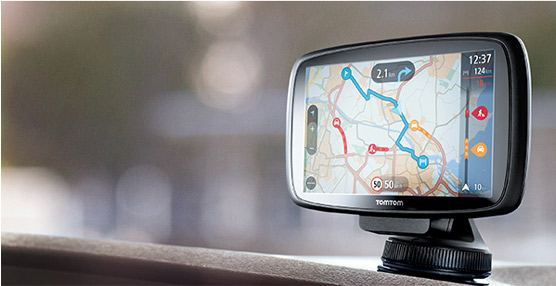 Uno de los navegadores TomTom