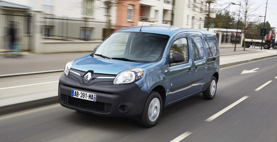 Uno de los vehículos comerciales que componen la nueva gama Kangoo de Renault