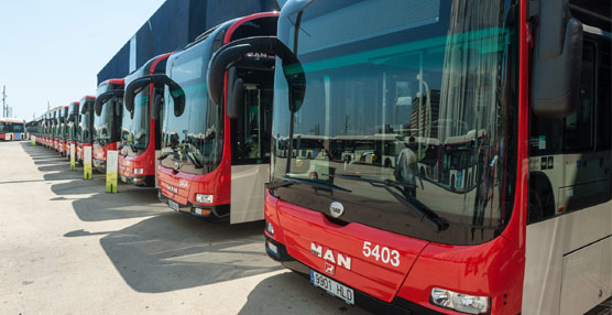 
TMB adquiere diez nuevos h&iacute;bridos Lion's City Hibrid de Man para ampliar su flota
