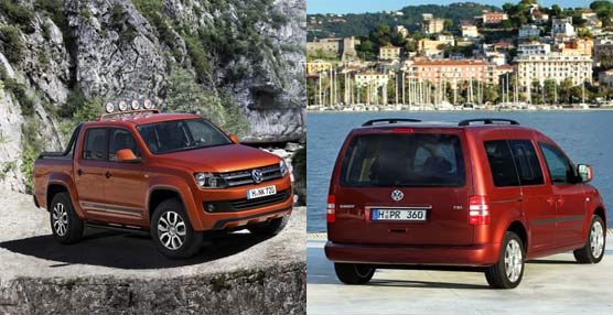 Volkswagen lanza sus nuevos comerciales ligeros Amarok Canyon y Cross Caddy