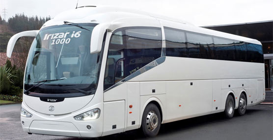 El autocar Irizar i6 fue presentado en la Feria Internacional del Autobús y del Autocar 2010.