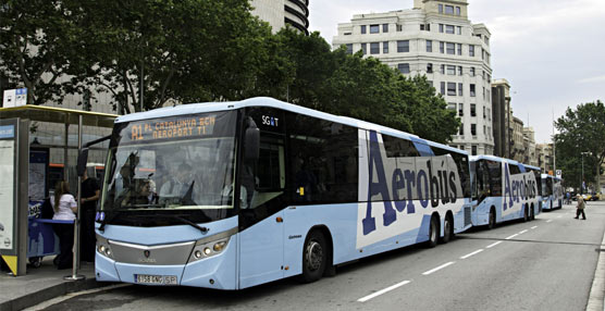 Aerobus recibe la certificaci&oacute;n UNE-EN-13816:2003 para sus conexiones entre Barcelona y el aeropuerto