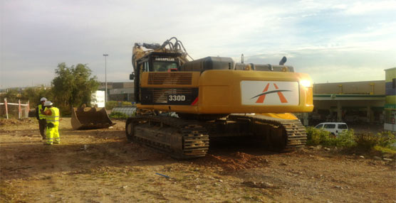 Inicio de las obras de la nueva planta de Barloworld Finanzauto en Barcelona.