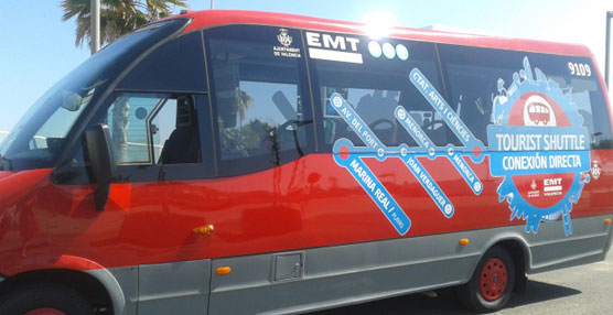 EMT Valencia va a utilizar dos microbuses propulsados a Gas Natural Comprimido (GNC).