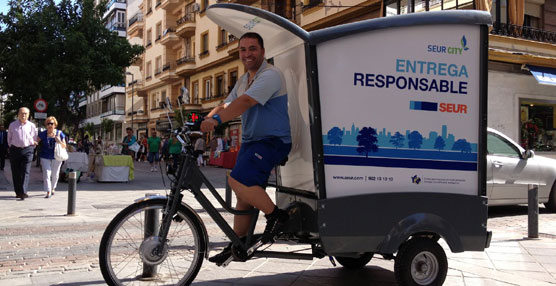 Bicicleta ecológica de Seur.