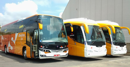 SARFA incorpora cinco nuevos buses para mejorar las conexiones en transporte p&uacute;blico entre las comarcas gerundenses