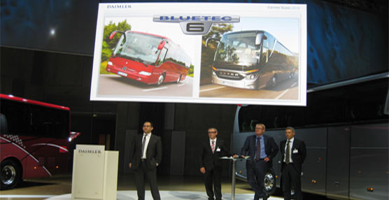 Busworld Kortrijk 2013 ya espera a los nuevos Setra TopClass 500 y Tourismo K de Mercedes-Benz