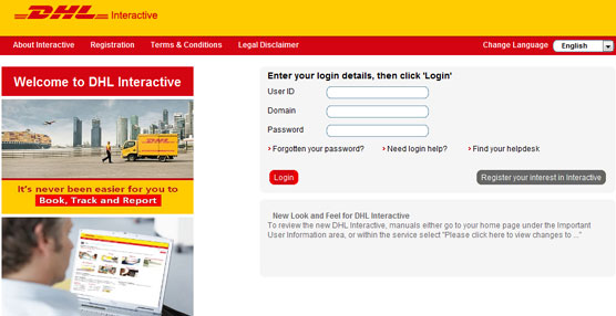 Nueva plataforma interactiva para el cliente - DHL Interactive (DHLi).