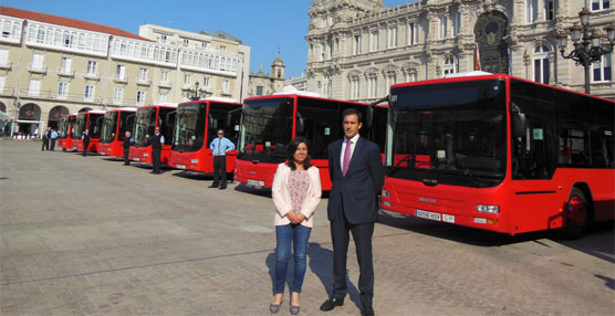 Tranvías de La Coruña adquiere ocho nuevos autobuses para reforzar su flota